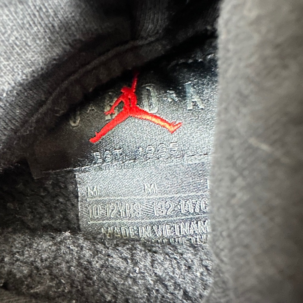 Kids Jordan‎ Jumpman Black Hoodie Pullover Sweatshirt Size Medium 10-12 - Picture 3 of 4